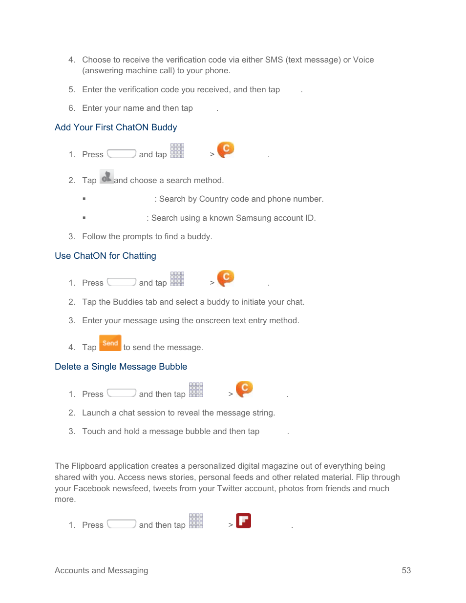 Flipboard | Samsung SPH-L710RWPSPR User Manual | Page 64 / 157