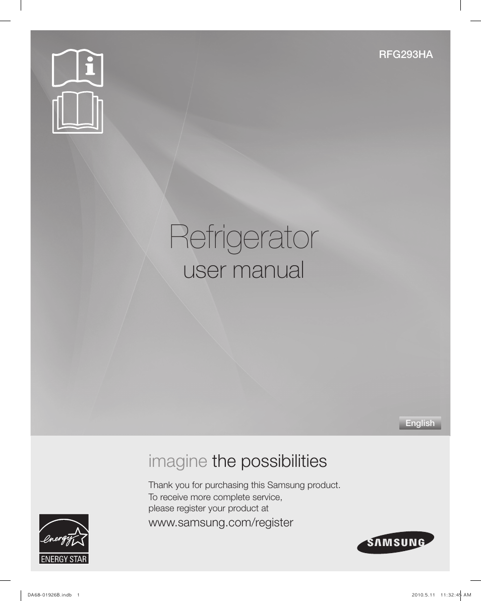 Samsung RFG293HABP-XAA User Manual | 38 pages