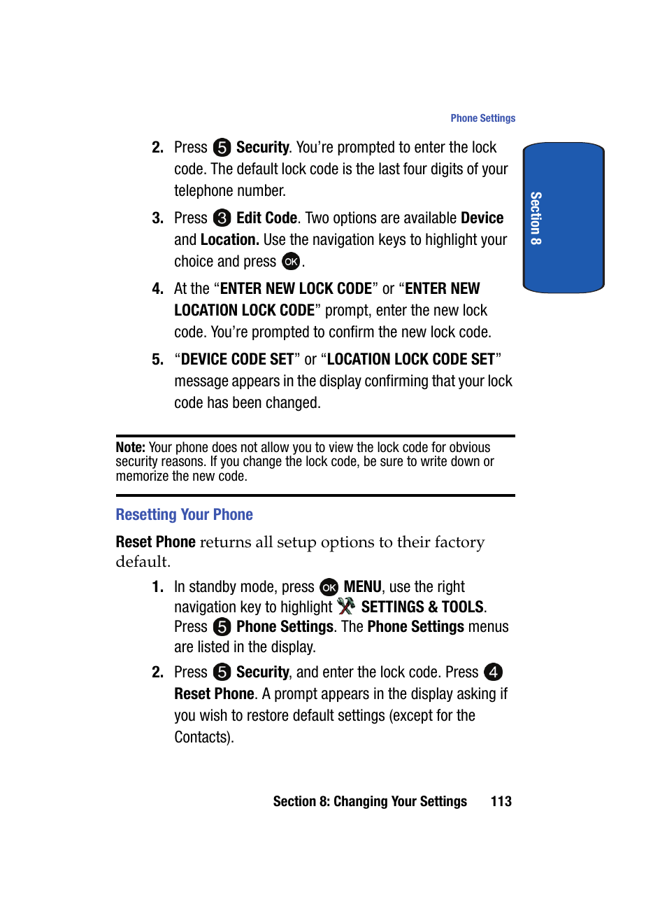 Samsung SCH-A870MBAVZW User Manual | Page 113 / 196