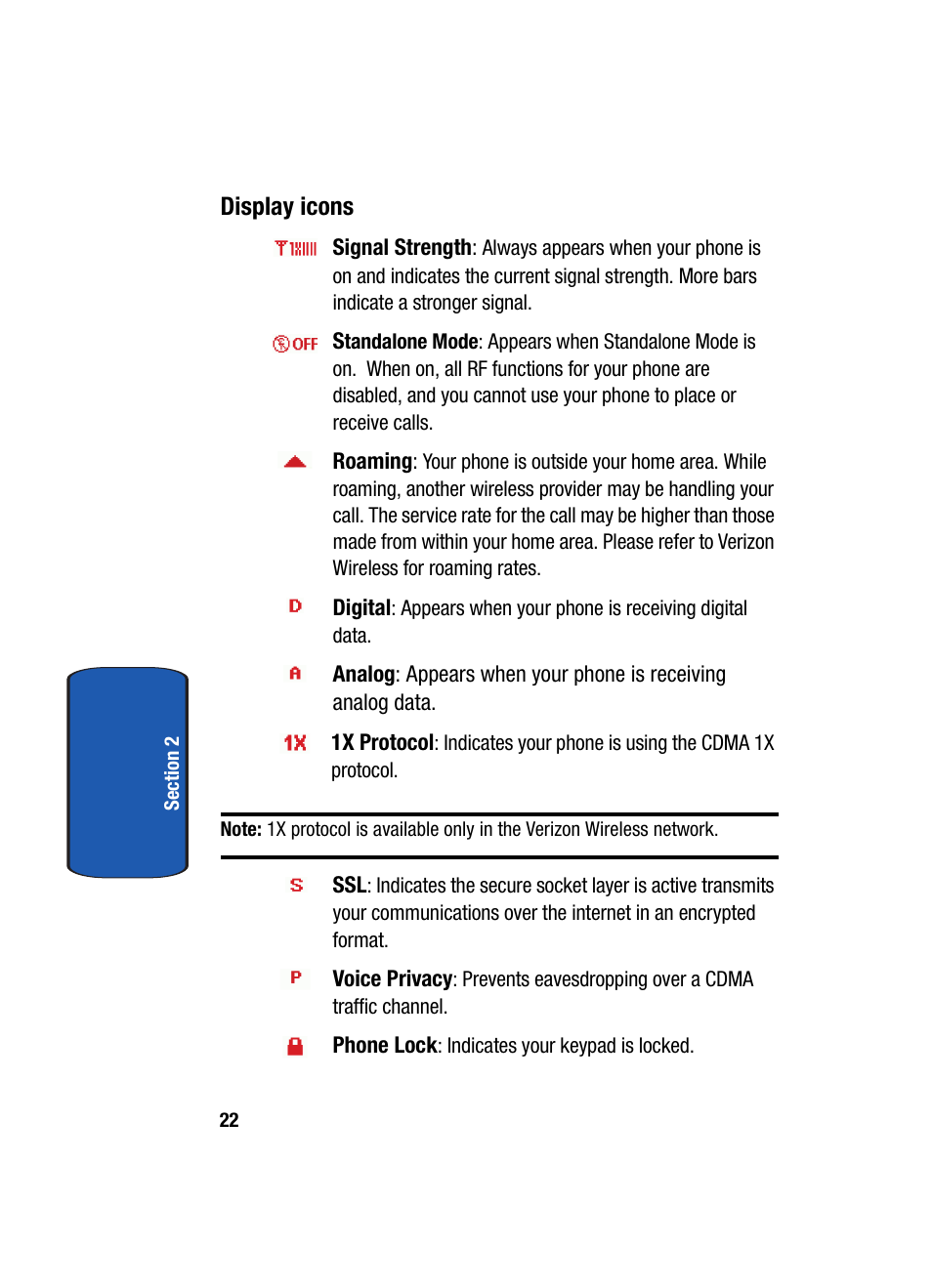 Samsung SCH-A870MBAVZW User Manual | Page 22 / 196