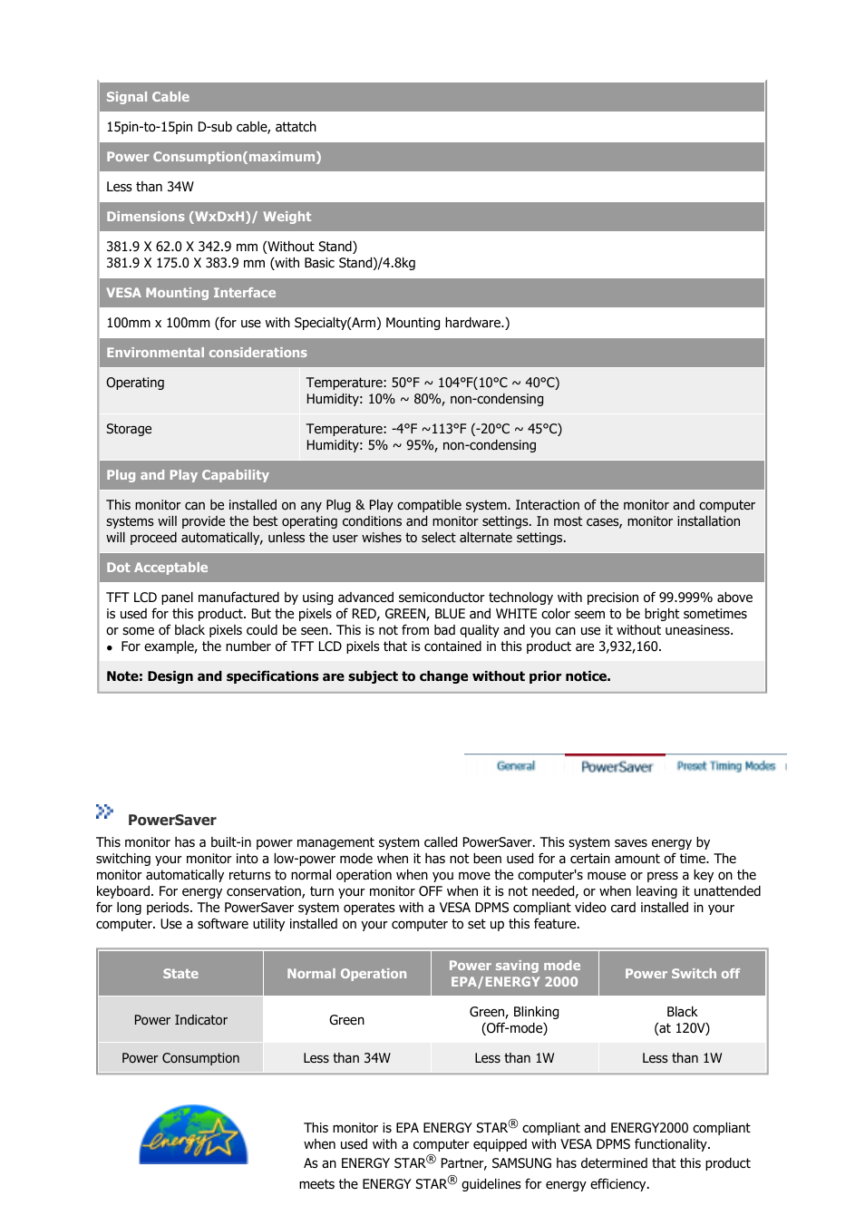 Samsung GS19VSSB User Manual | Page 51 / 64