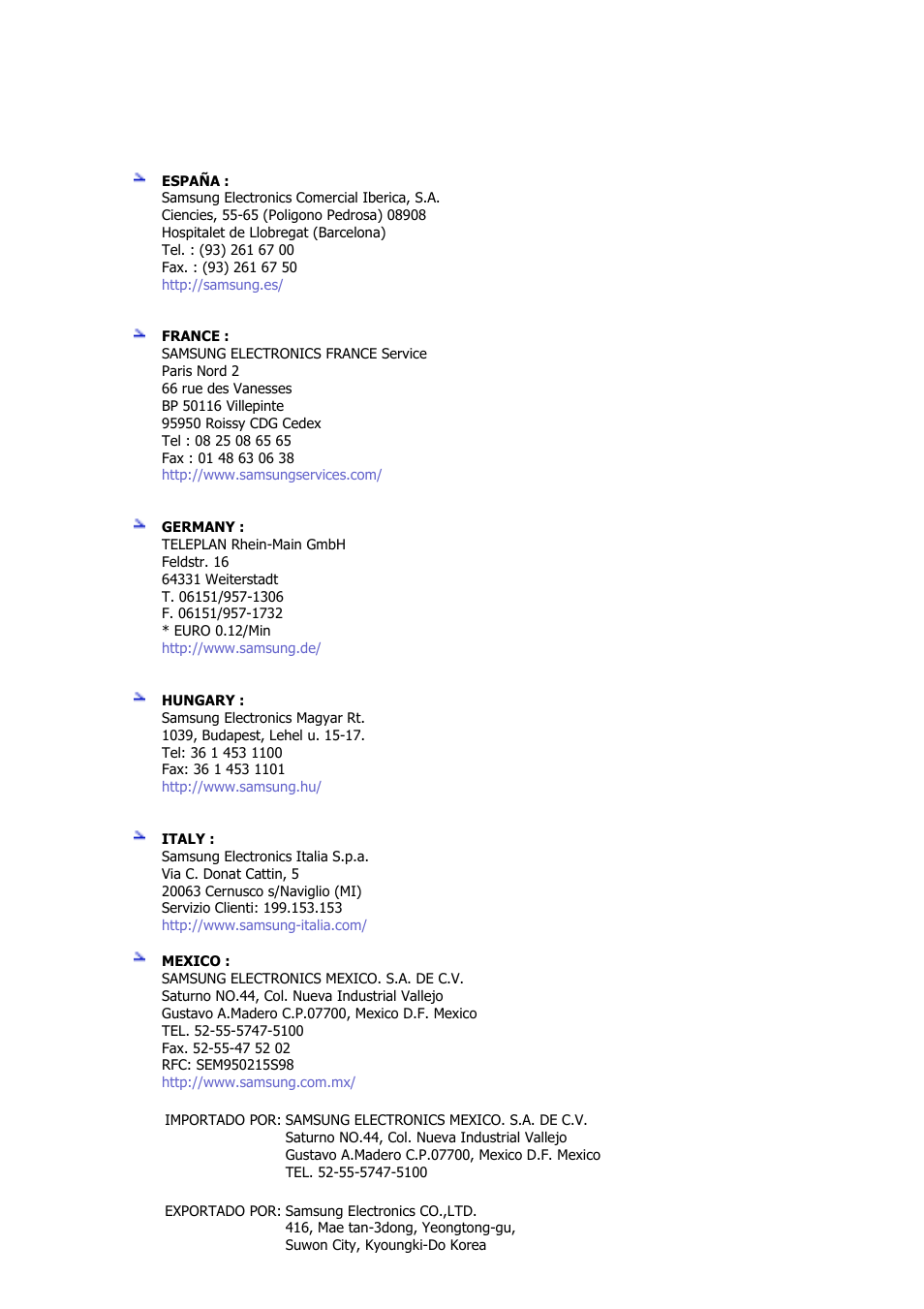 Samsung GS19VSSB User Manual | Page 60 / 64