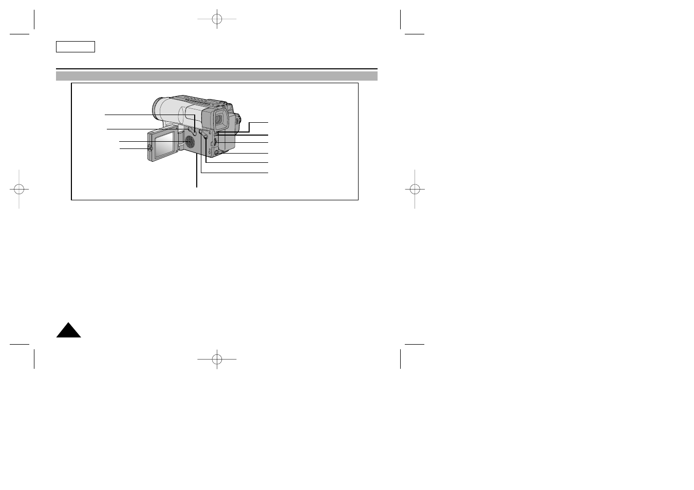 Getting to know your camcorder | Samsung SC-L907-XAP User Manual | Page 14 / 76