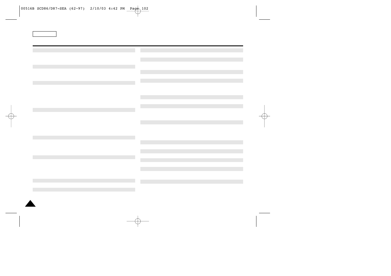 Index | Samsung SC-D86-XAA User Manual | Page 106 / 108