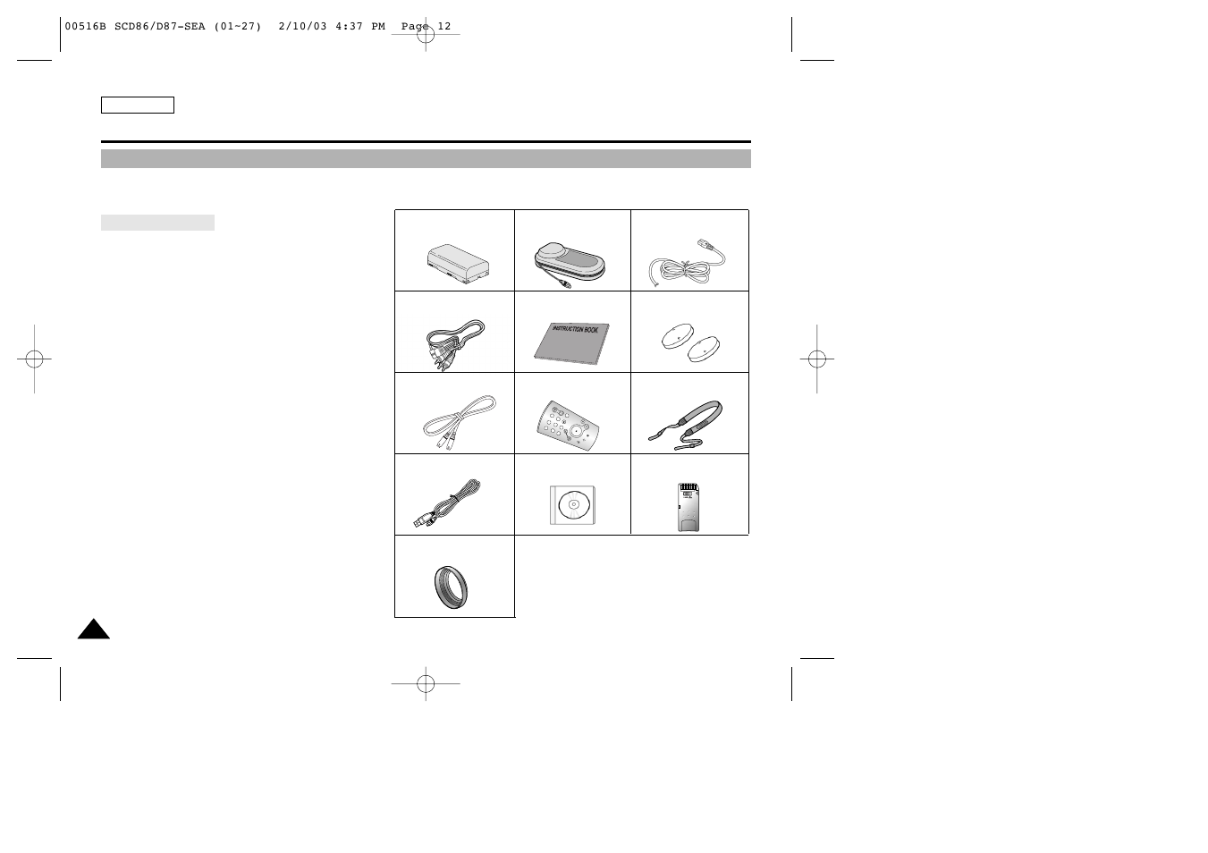 Getting to know your camcorder | Samsung SC-D86-XAA User Manual | Page 16 / 108