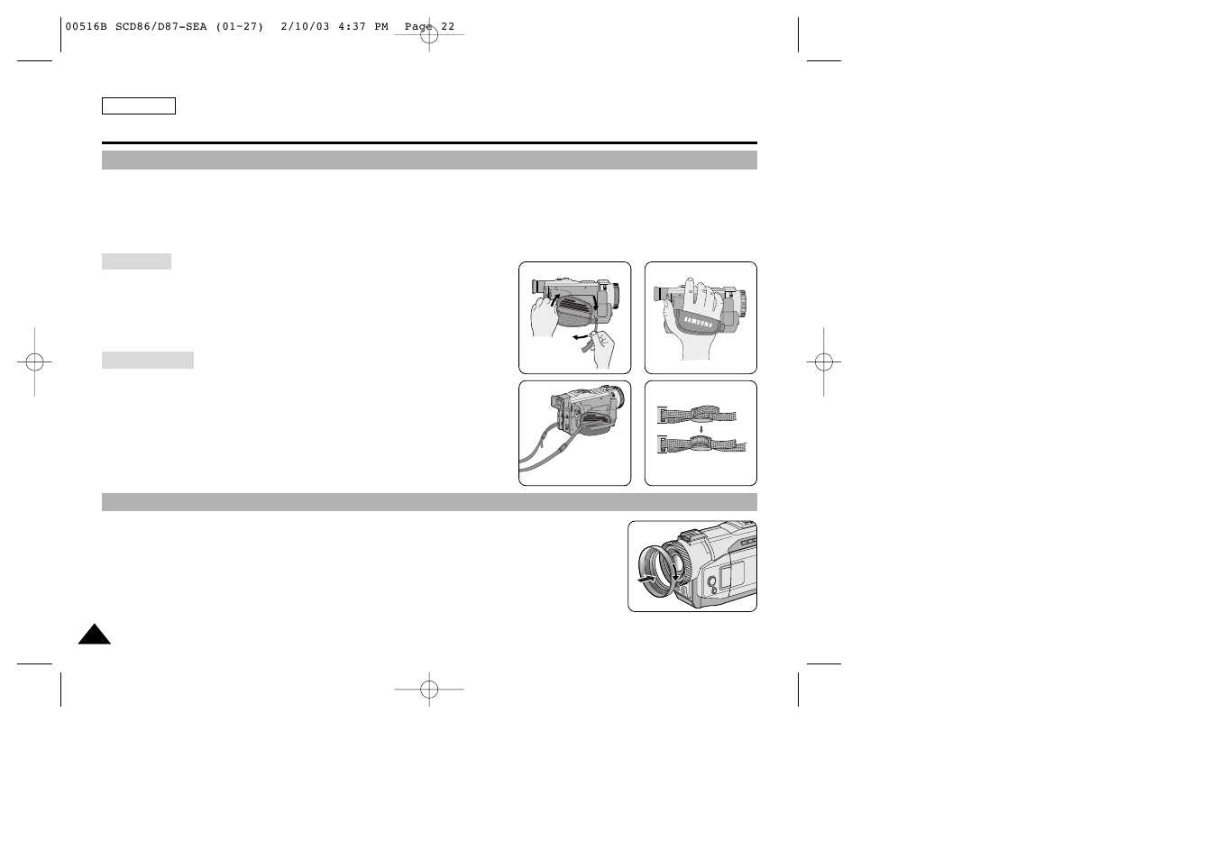 Preparation | Samsung SC-D86-XAA User Manual | Page 26 / 108