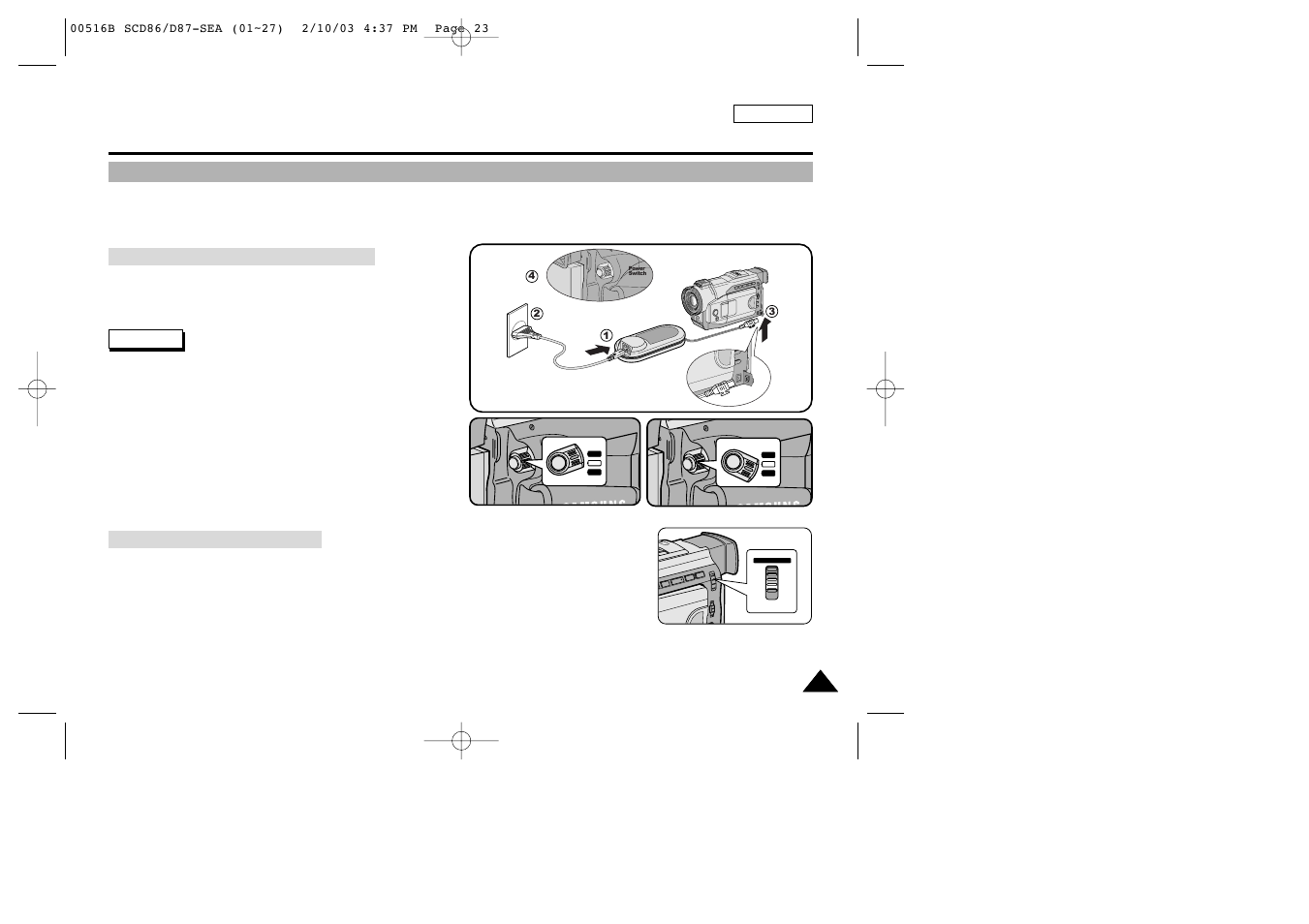 Preparation | Samsung SC-D86-XAA User Manual | Page 27 / 108