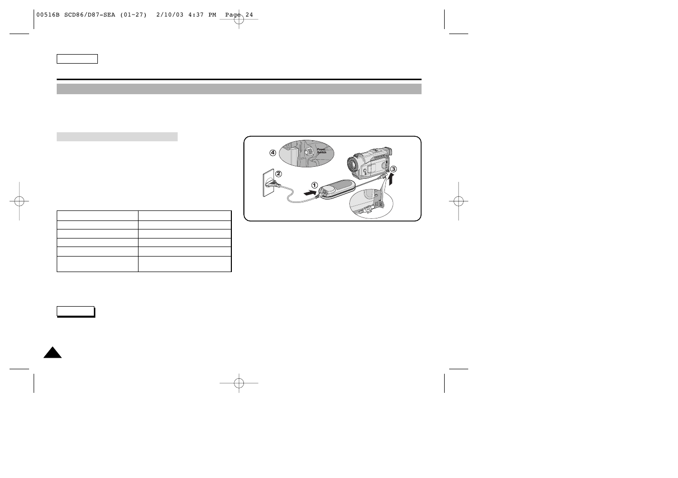 Preparation | Samsung SC-D86-XAA User Manual | Page 28 / 108