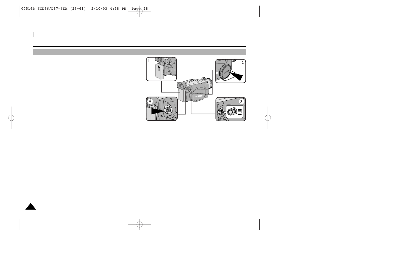 Basic recording | Samsung SC-D86-XAA User Manual | Page 32 / 108