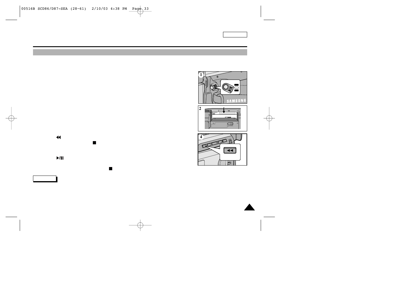 Basic recording | Samsung SC-D86-XAA User Manual | Page 37 / 108