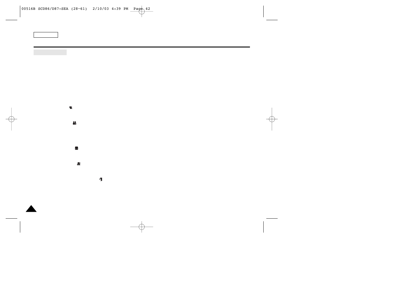Advanced recording | Samsung SC-D86-XAA User Manual | Page 46 / 108