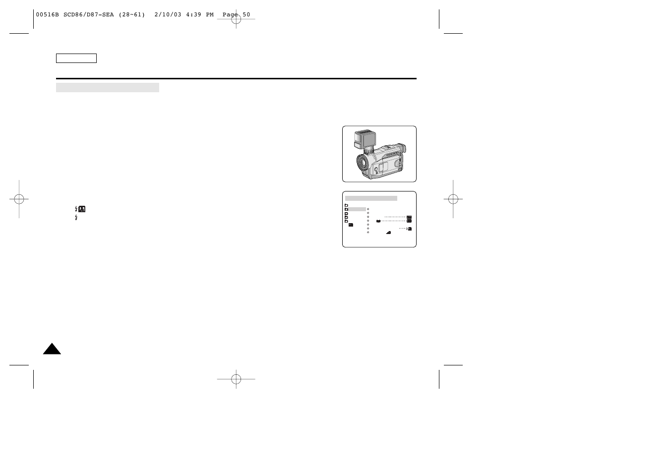 Advanced recording | Samsung SC-D86-XAA User Manual | Page 54 / 108