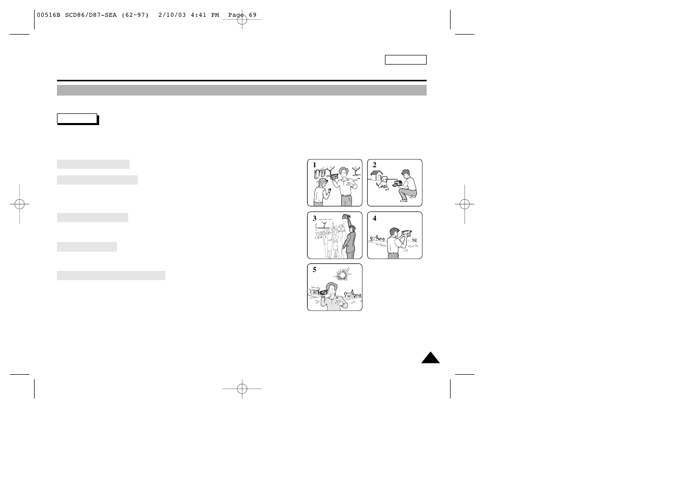 Advanced recording | Samsung SC-D86-XAA User Manual | Page 73 / 108