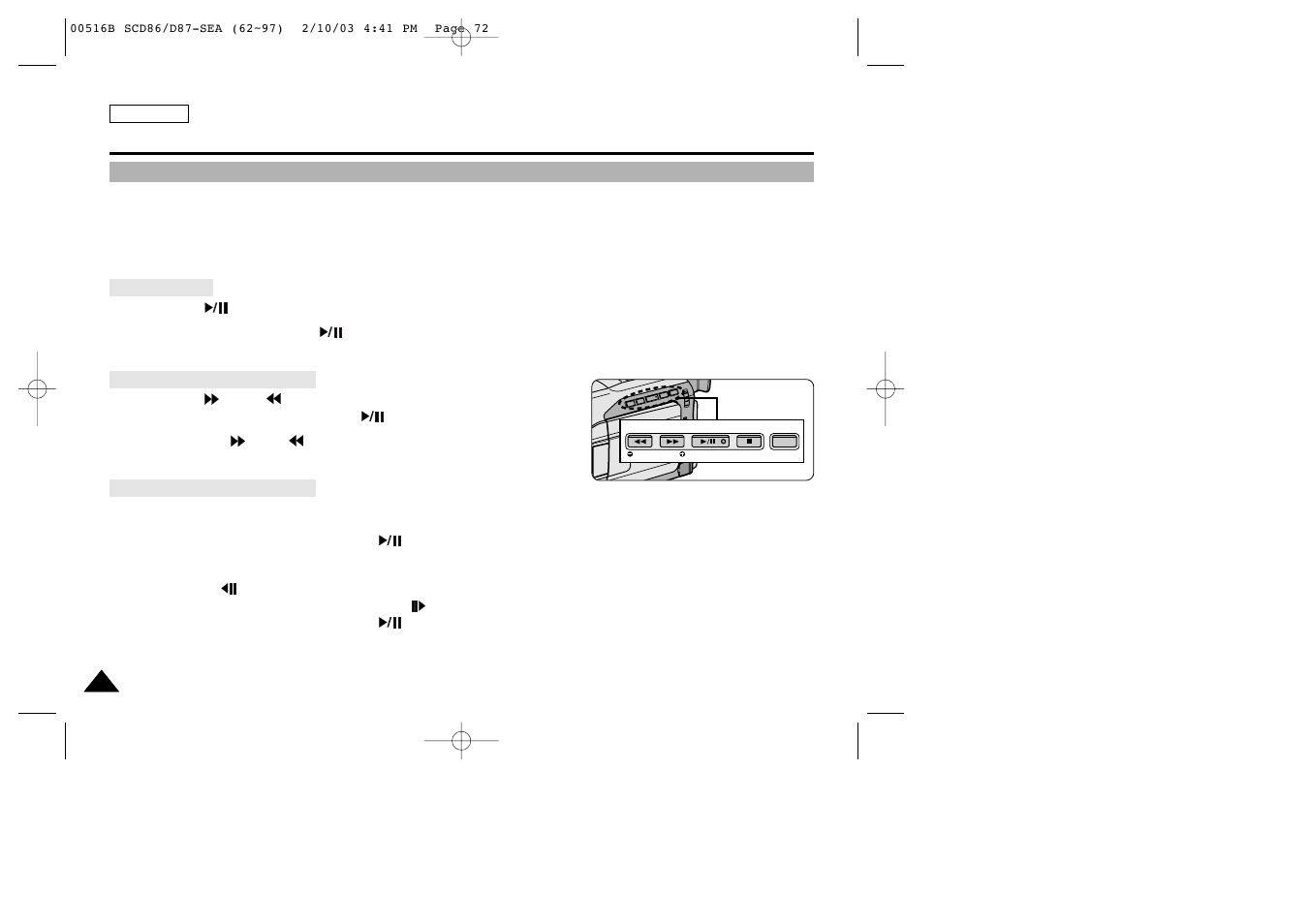Playback | Samsung SC-D86-XAA User Manual | Page 76 / 108