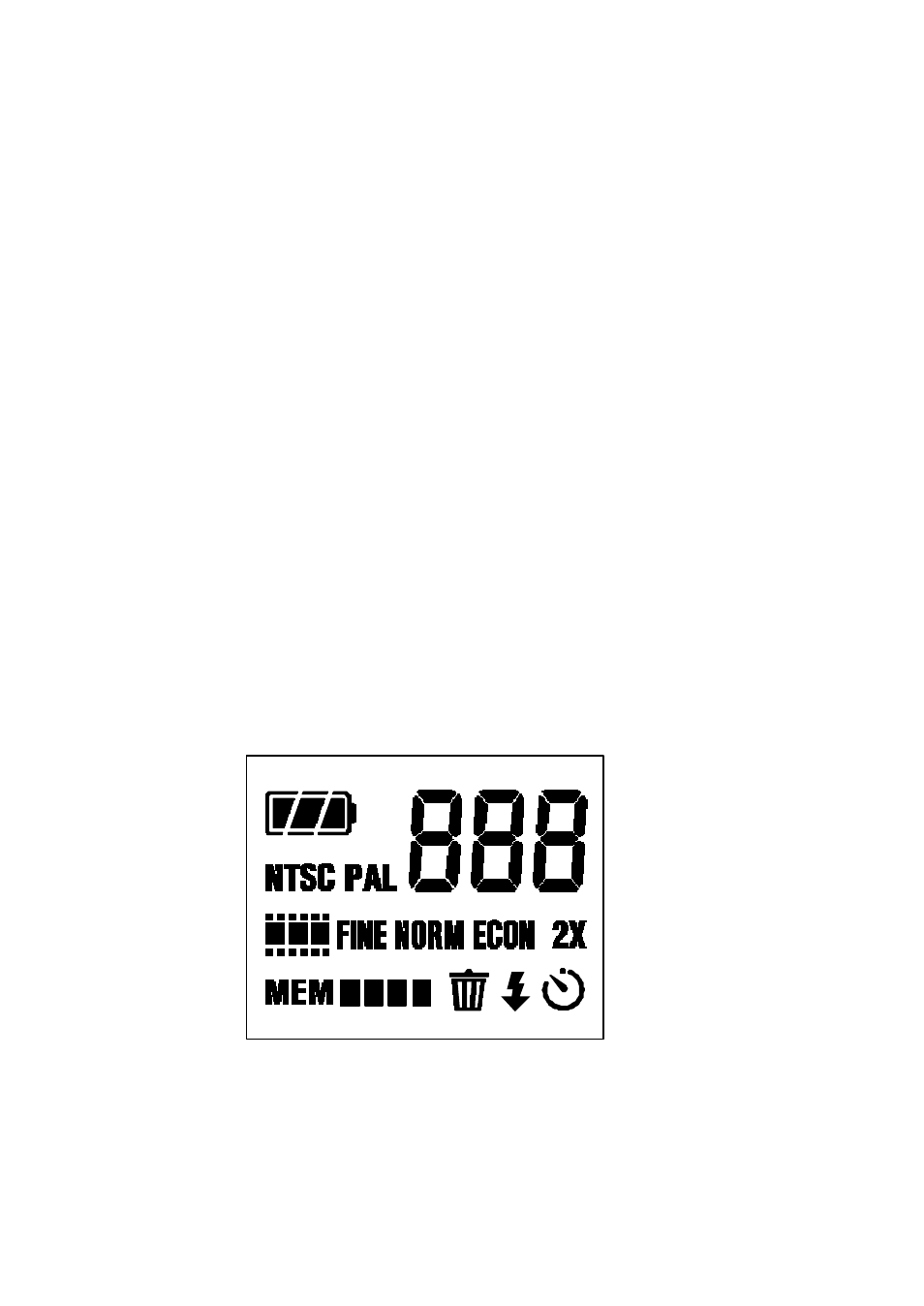 Status lcd display | Argus Camera DC2200 User Manual | Page 14 / 28