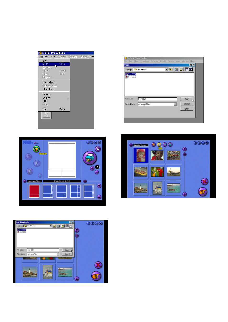 Use of photostudio and photoprinter | Argus Camera DC2200 User Manual | Page 26 / 28