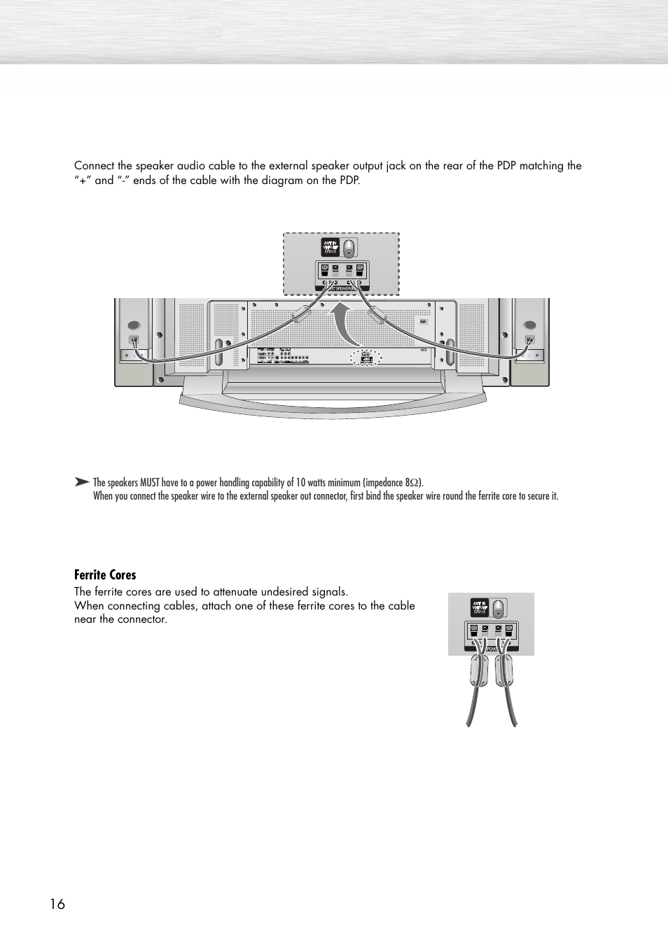 Samsung SPP4231X-XAC User Manual | Page 16 / 104