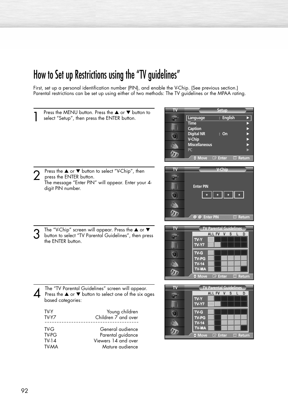 Samsung SPP4231X-XAC User Manual | Page 92 / 104