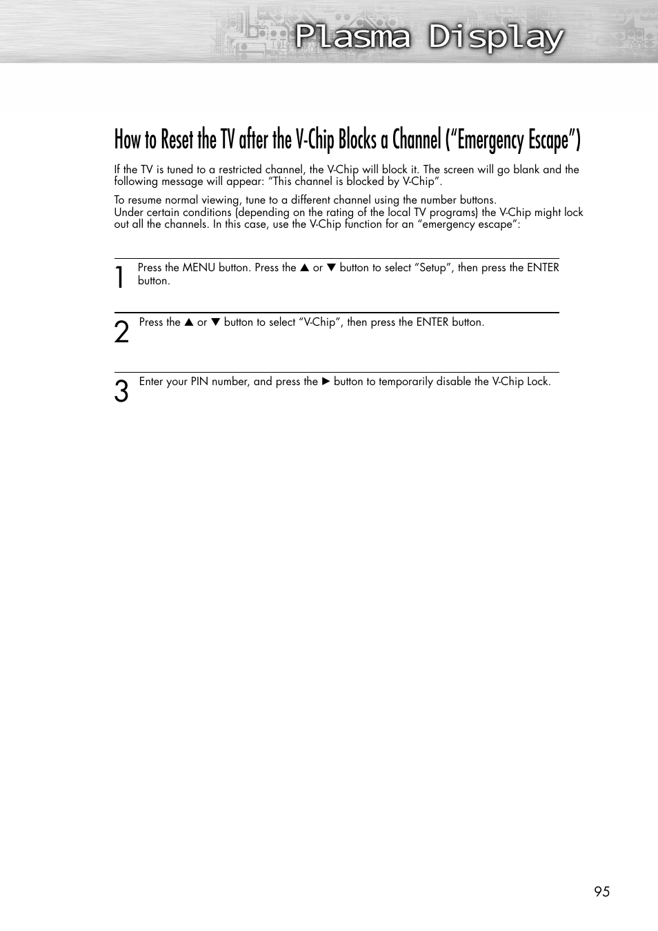 Samsung SPP4231X-XAC User Manual | Page 95 / 104