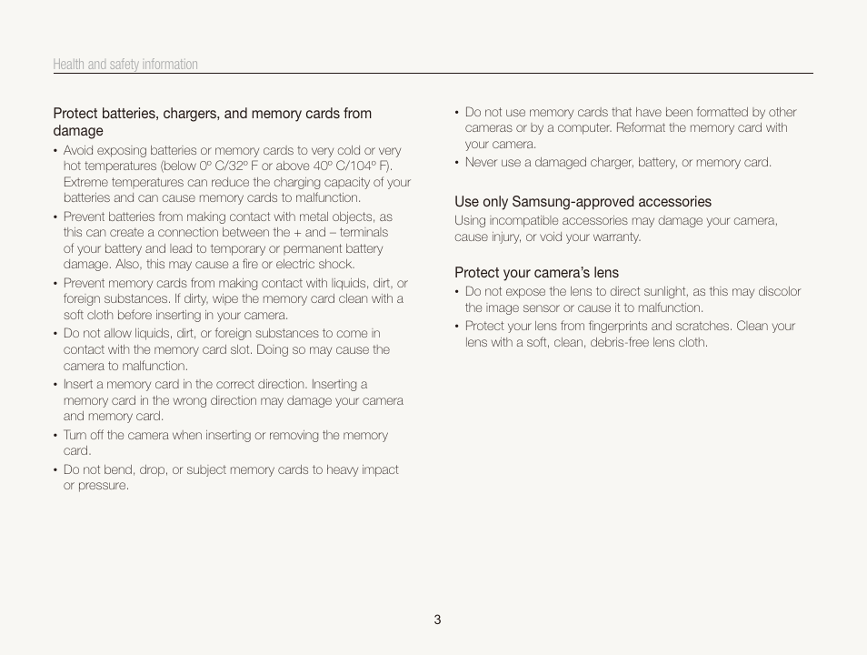 Samsung EC-TL350ZBPBUS User Manual | Page 4 / 133