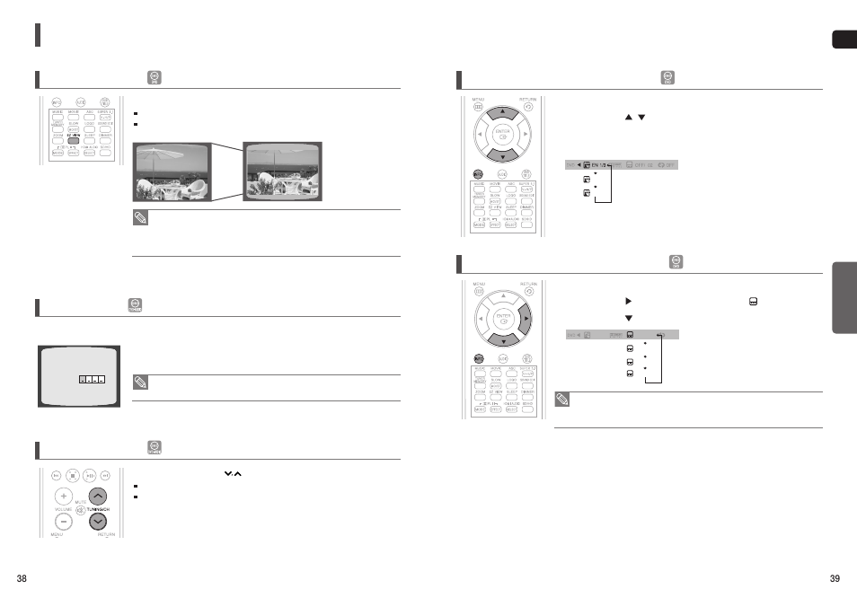 Using the playback function, Con’t), Ez view function | Bonus group, Navigating pages, Audio language selection function, Subtitle language selection function | Samsung HT-TXQ120T-XAA User Manual | Page 20 / 36
