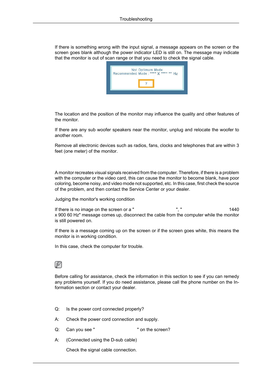 Warning messages, Environment, Useful tips | 733nw} check list | Samsung LS17CMNSFLZD User Manual | Page 59 / 81