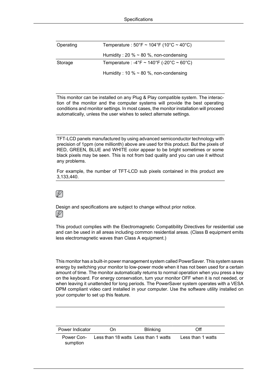 Powersaver | Samsung LS17CMNSFLZD User Manual | Page 65 / 81