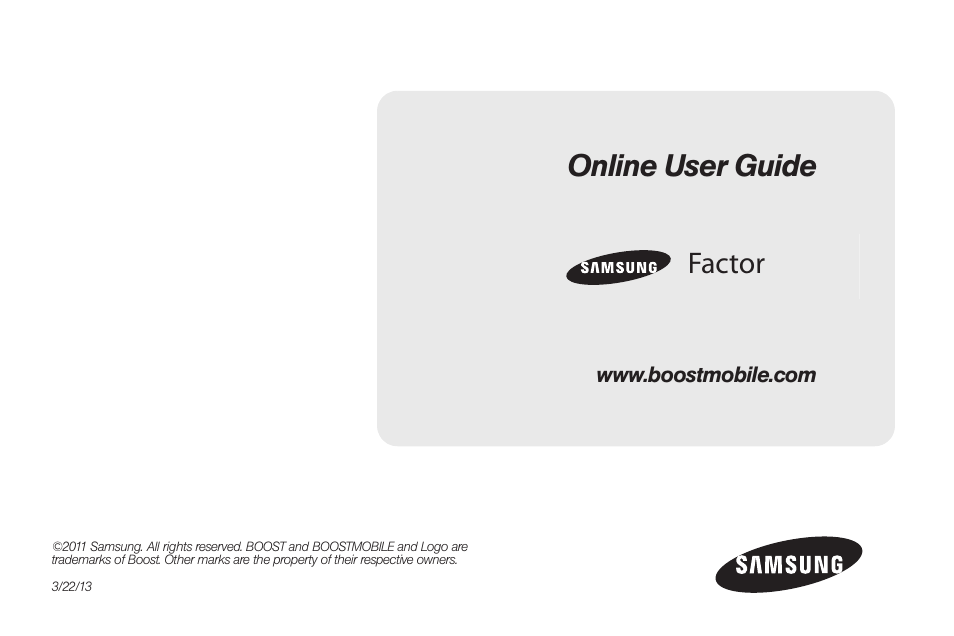Samsung SPH-M260ZKABST User Manual | 121 pages