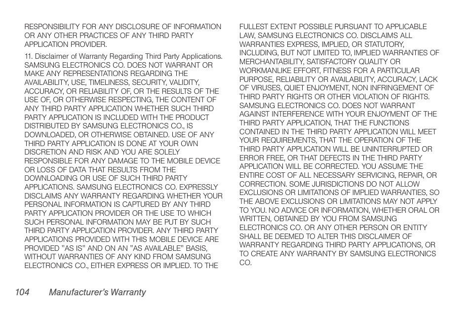 Samsung SPH-M260ZKABST User Manual | Page 114 / 121