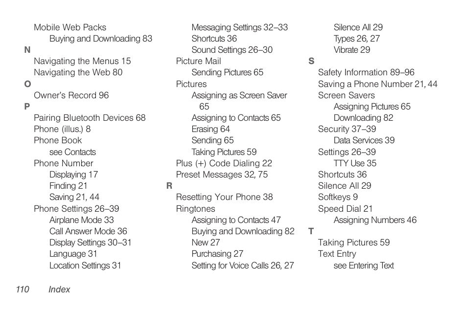 Samsung SPH-M260ZKABST User Manual | Page 120 / 121