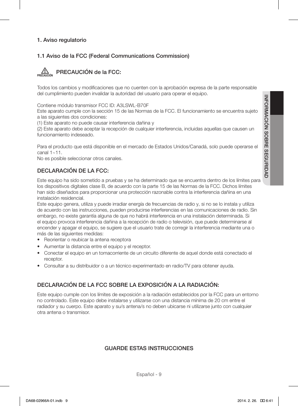 Samsung RS22HDHPNBC-AA User Manual | Page 49 / 116
