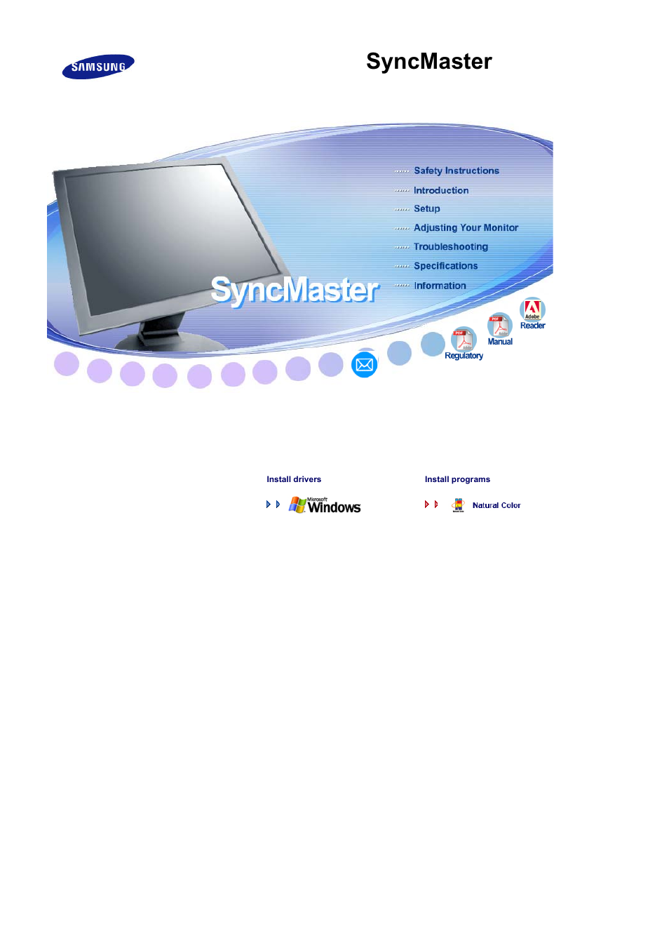 Samsung LS17MJVKBJ-XAA User Manual | 42 pages