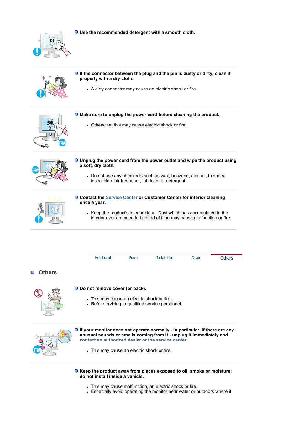 Other, Others | Samsung LS17MJVKBJ-XAA User Manual | Page 6 / 42