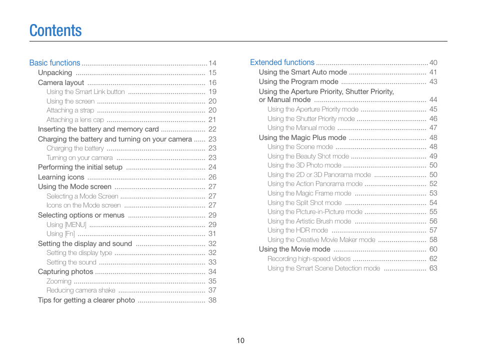 Samsung EC-EX2FZZBPBUS User Manual | Page 11 / 193