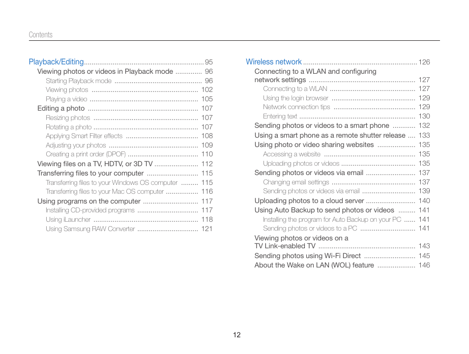 Samsung EC-EX2FZZBPBUS User Manual | Page 13 / 193