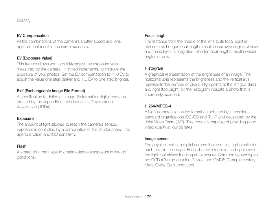 Samsung EC-EX2FZZBPBUS User Manual | Page 180 / 193
