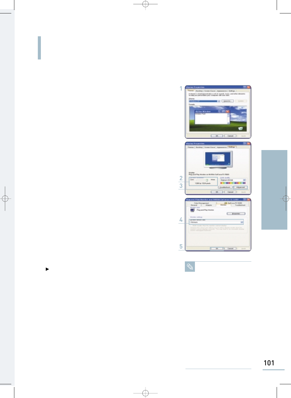 Pc software setup, Connecting to a pc pc software setup | Samsung LTP468WX-XAA User Manual | Page 103 / 126
