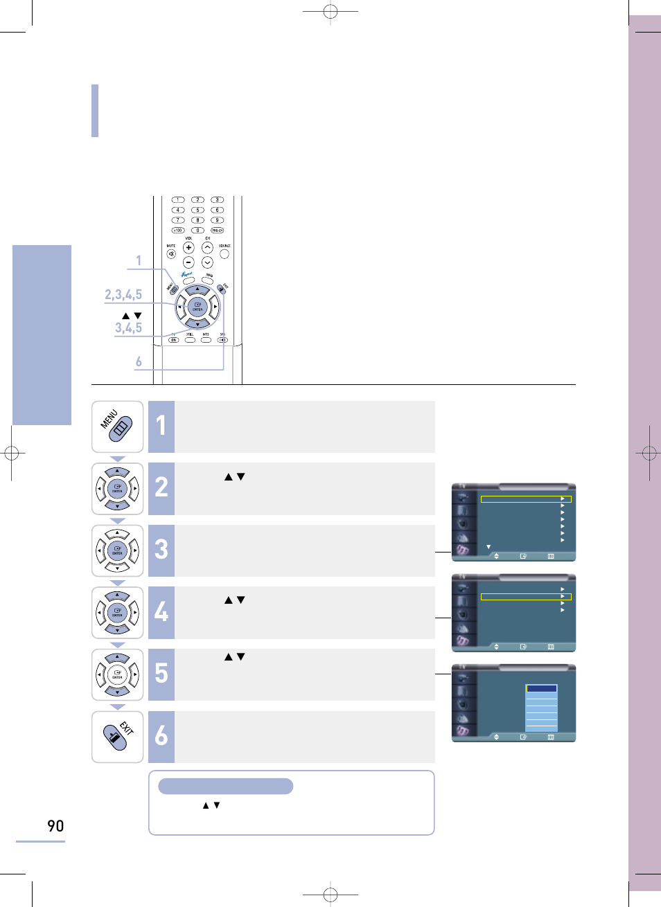 Setting the sleep timer, Setting the clock setting the sleep timer | Samsung LTP468WX-XAA User Manual | Page 92 / 126