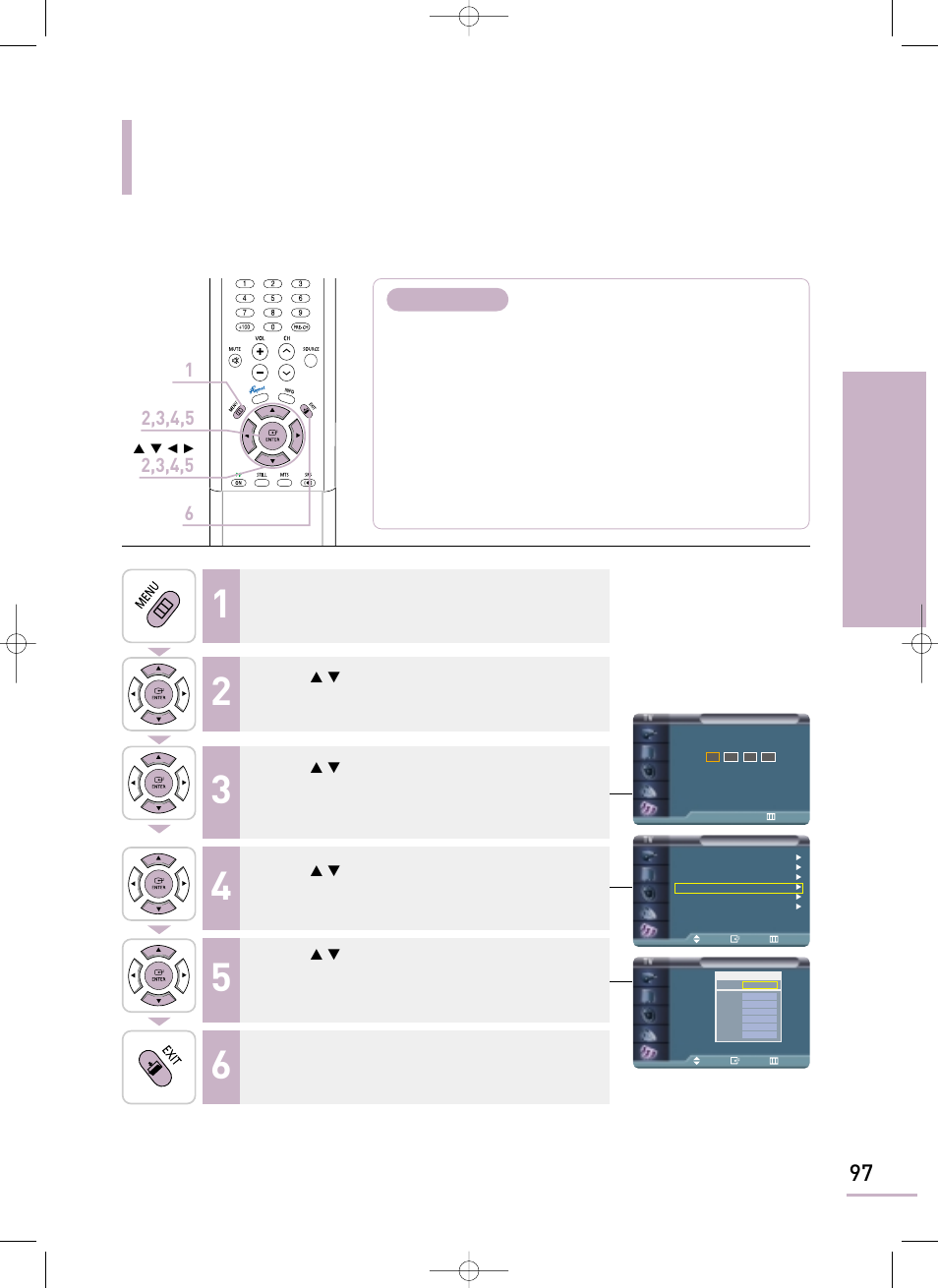 Samsung LTP468WX-XAA User Manual | Page 99 / 126
