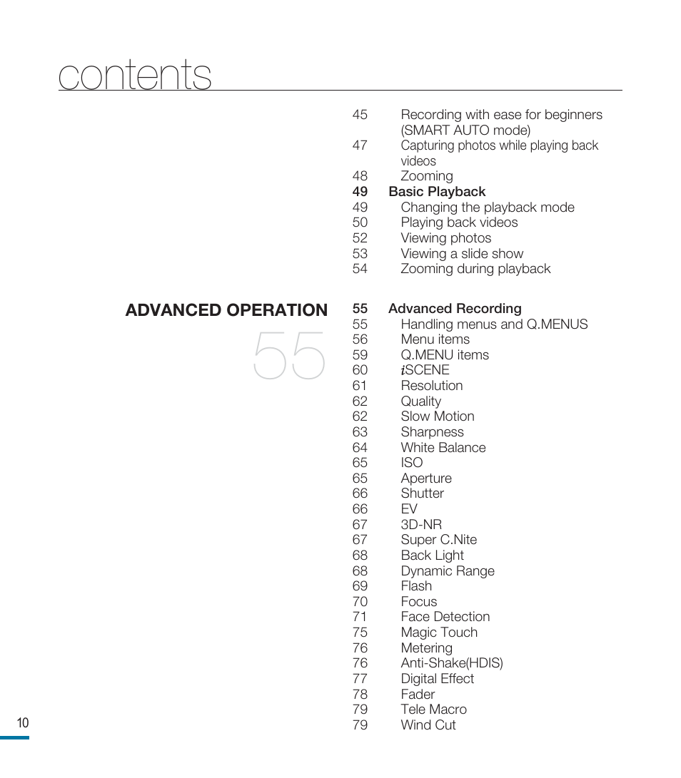 Samsung HMX-M20BN-XAA User Manual | Page 14 / 147