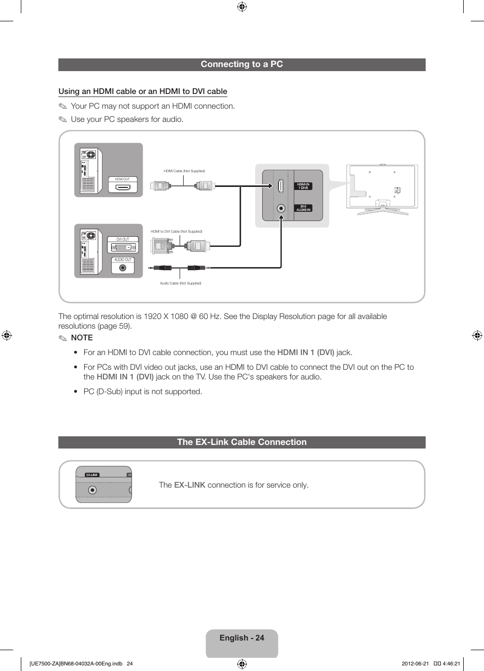Samsung UN46ES7500FXZA User Manual | Page 24 / 64