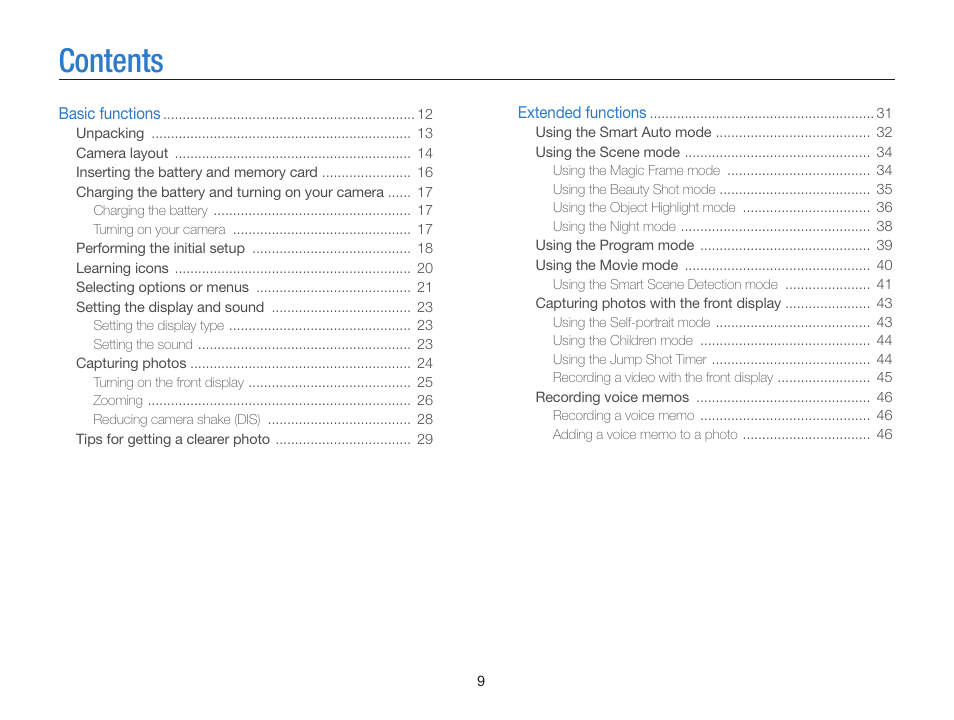 Samsung EC-PL120ZBPBUS User Manual | Page 10 / 127