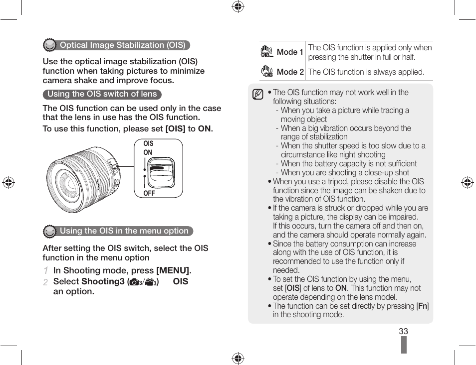 Samsung ES-NX10ZZSEB User Manual | Page 33 / 100