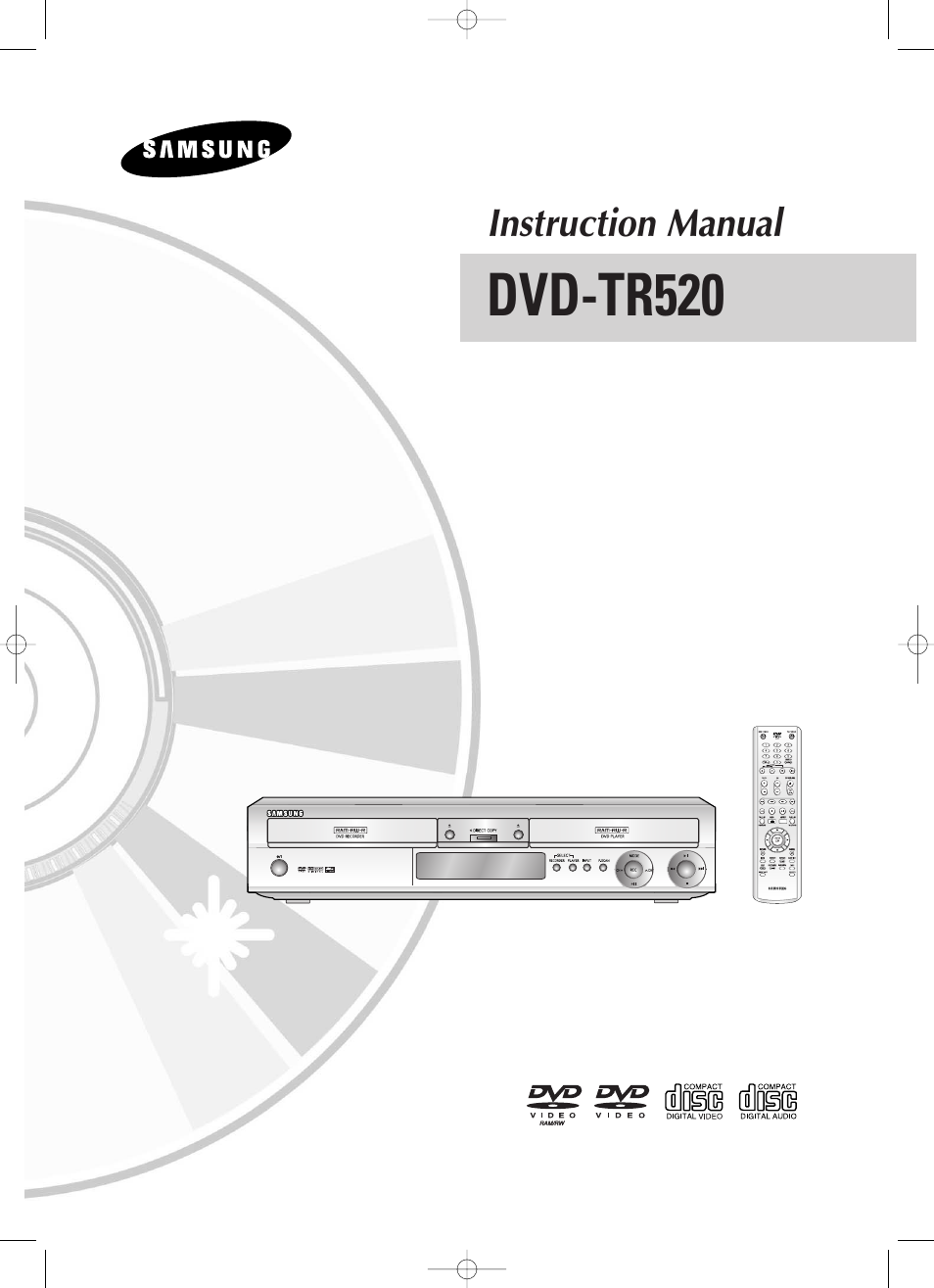 Samsung DVD-TR520-XAA User Manual | 115 pages
