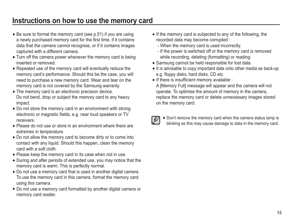 Samsung EC-SL502ZBPBUS User Manual | Page 16 / 103