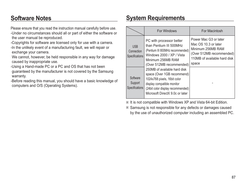 Samsung EC-SL502ZBPBUS User Manual | Page 88 / 103
