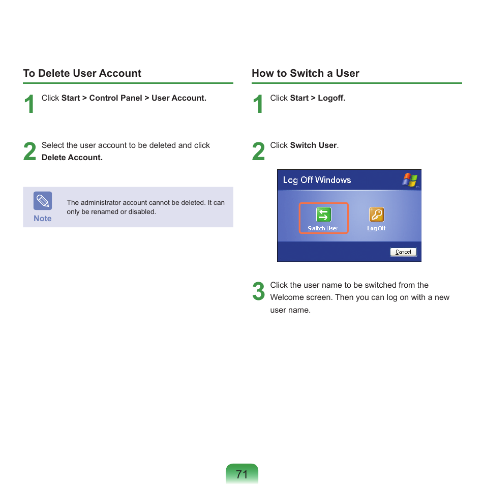 Samsung NP-X22-K01-SEA User Manual | Page 72 / 188