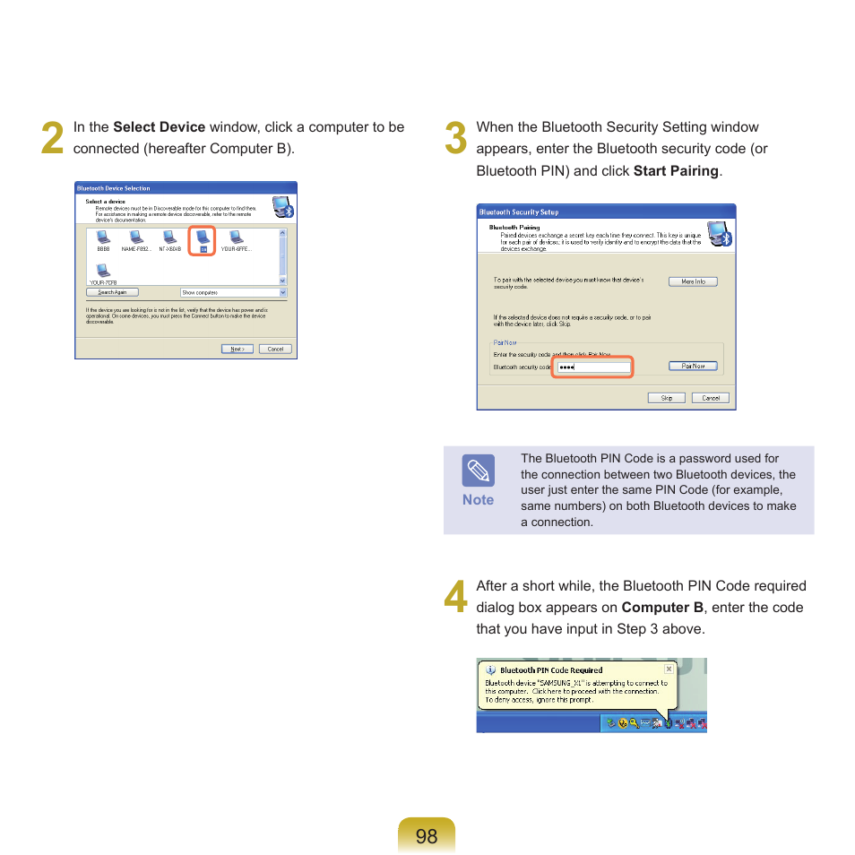Samsung NP-X22-K01-SEA User Manual | Page 99 / 188