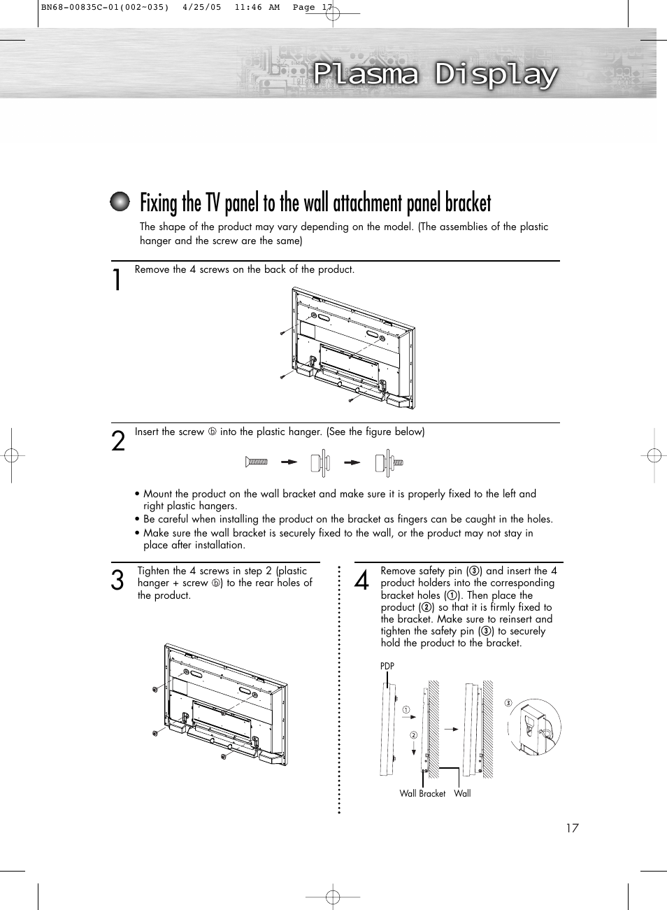 Samsung SPR4232X-XAP User Manual | Page 17 / 144