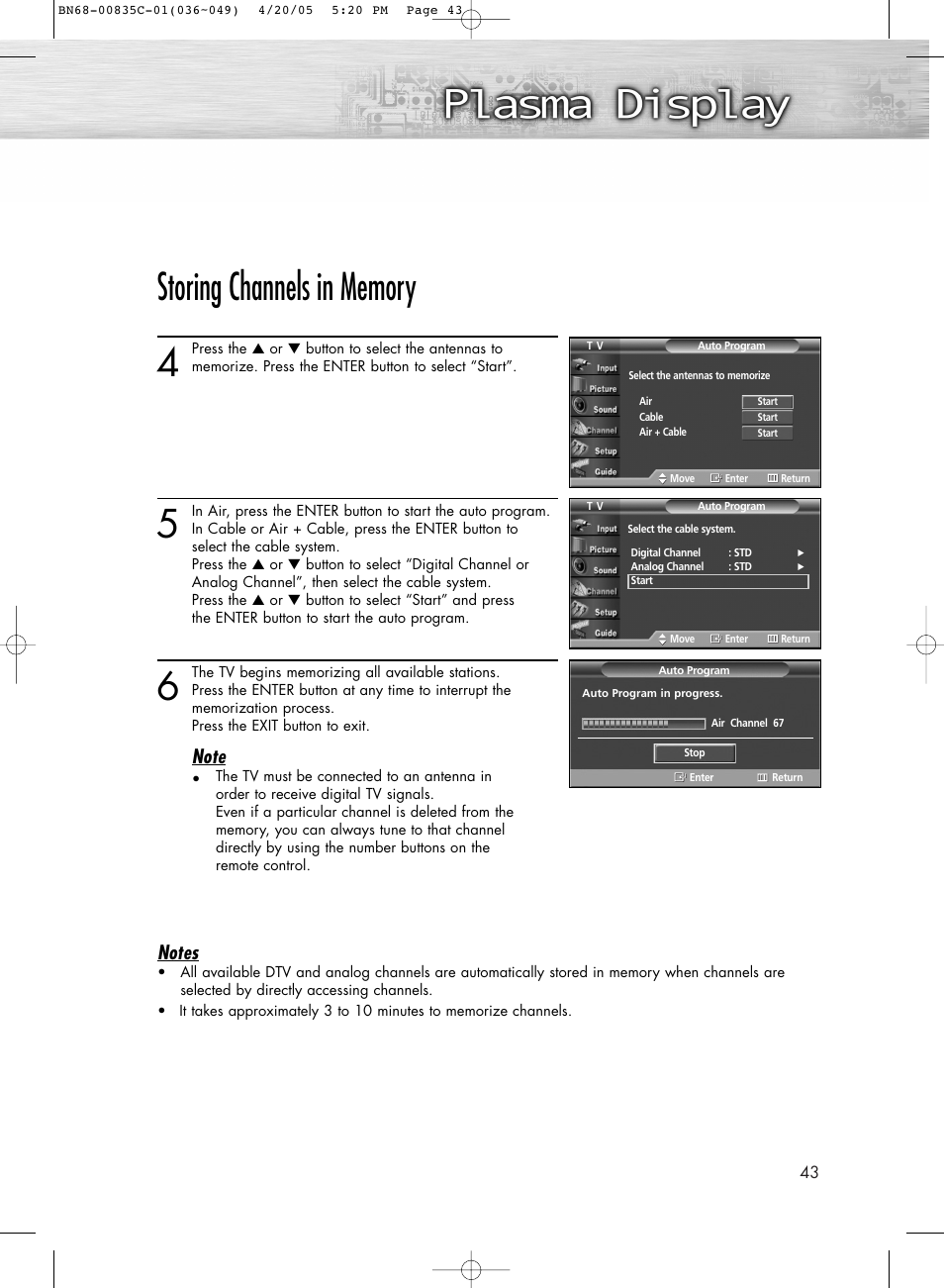 Samsung SPR4232X-XAP User Manual | Page 43 / 144